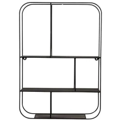Wohnen 42x60x15 Wandhängeregal aus Metall - Janyna