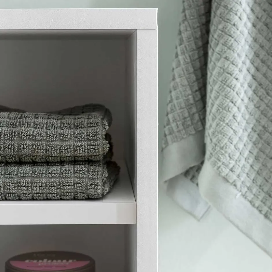 60x55x32 Waschbecken Unterschrank in Weiß - Turena^Wohnen Outlet