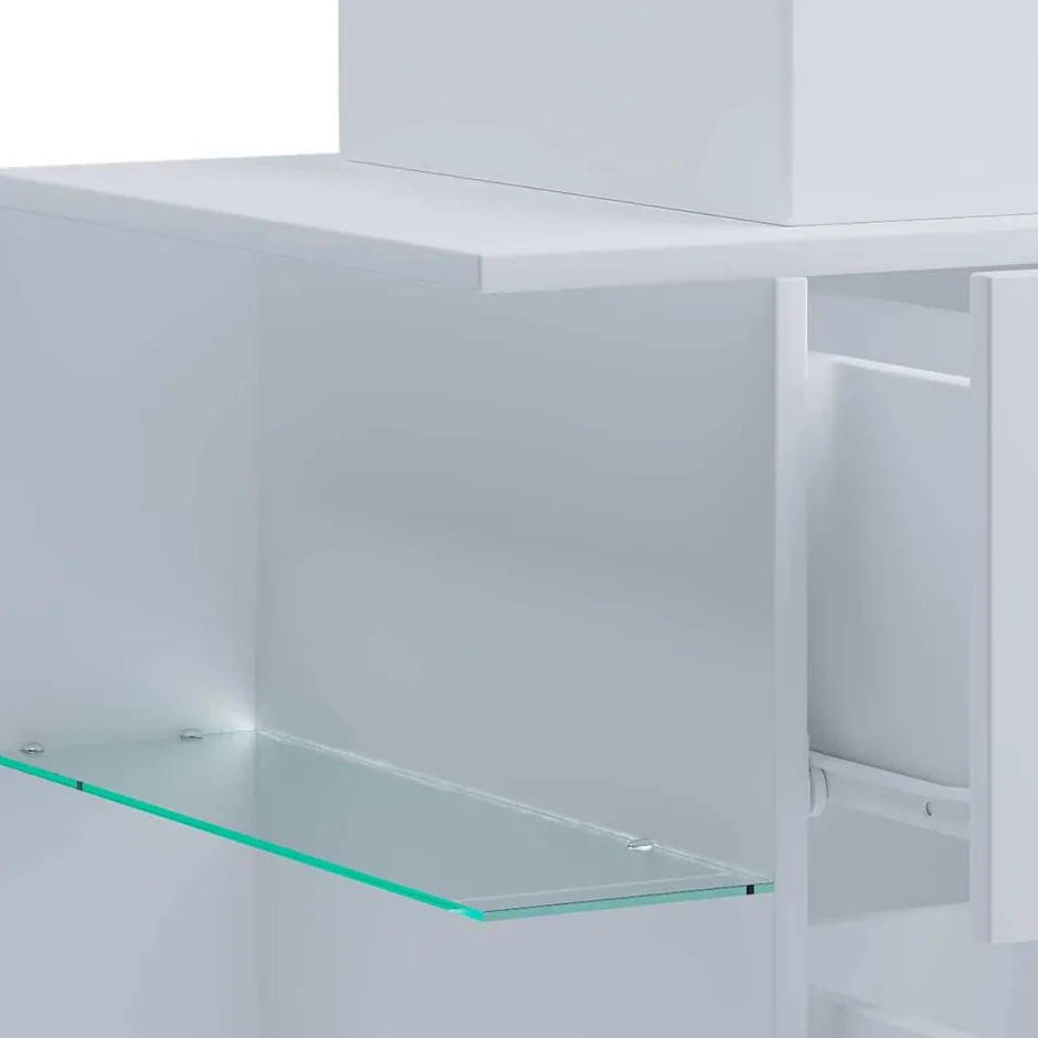 73x93x52 Weißer Waschplatz für Wandmontage - Ziovarica^Wohnen Discount