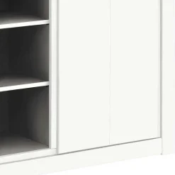 Wohnen 170x82x35 Weißes Sideboard auf Sockel - Enzetra