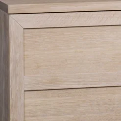 Wohnen 160x75x41 White Wash Kommode aus Eiche - Myras I