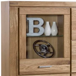 108x140x40 Wildeiche Highboard 4-türig - Maila^Wohnen Best