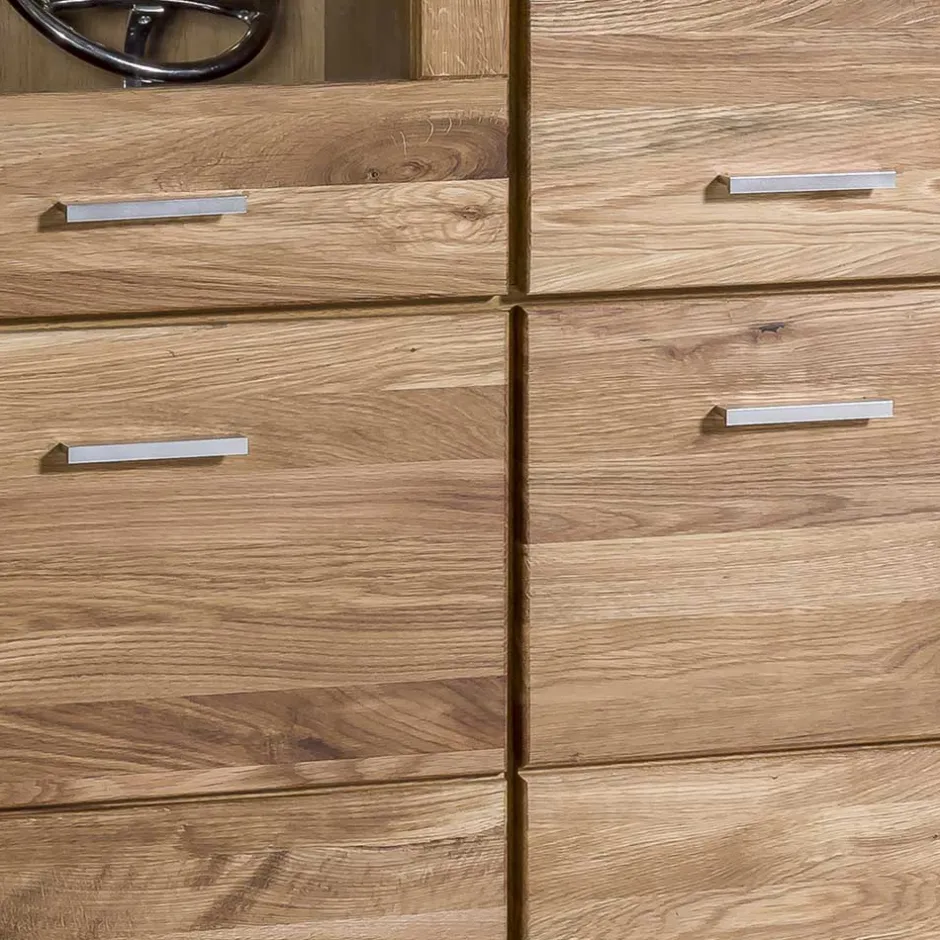 108x140x40 Wildeiche Highboard 4-türig - Maila^Wohnen Best