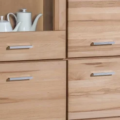 108x140x40 Wohnraum Highboard in Kernbuche - Uhelia^Wohnen Best