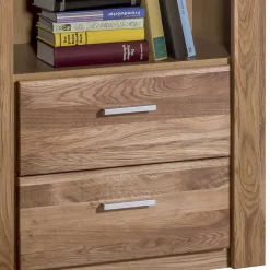 68x140x40 Wohnraum Regal aus Wildeiche - Maila^Wohnen Best