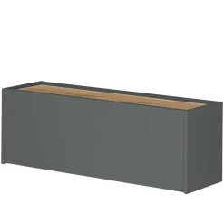 Wohnen 100x35x30 Wohnzimmer Hängeschrank mit Klappe - Ahilav