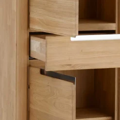 114x134x41 Wohnzimmer Schrank mit Regal Teil - Croconia^Wohnen Outlet