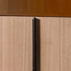 57x200x48 Wohnzimmerschrank aus Teak - Nekella I^Wohnen