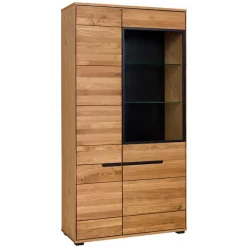 102x197x42 Wohnzimmerschrank mit Glas - 4-türig - Sennya^Wohnen Hot