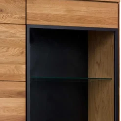 102x197x42 Wohnzimmerschrank mit Glas - 4-türig - Sennya^Wohnen Hot