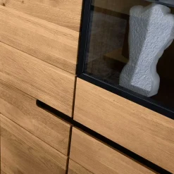 102x197x42 Wohnzimmerschrank mit Glas - 4-türig - Sennya^Wohnen Hot