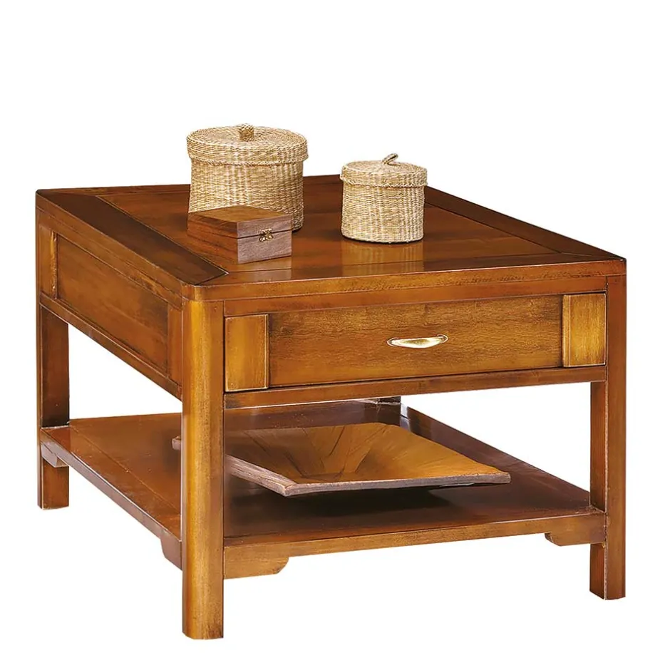 Wohnen 70x46x70 Wohnzimmertisch in italienischem Design - Vibon I