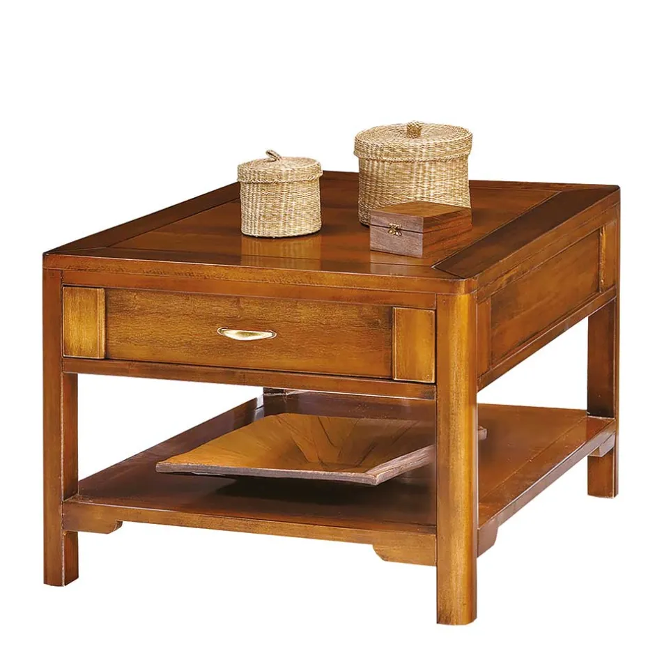 Wohnen 70x46x70 Wohnzimmertisch in italienischem Design - Vibon I