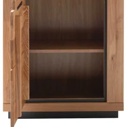 72x200x40 Wohnzimmervitrine teilmassiv - Vlacoma^Wohnen Outlet