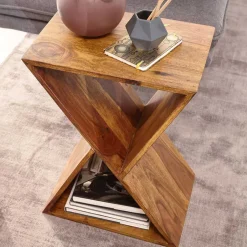 43x60x30 X Design Couchisch aus Sheesham Massivholz - Andarina^Wohnen Outlet