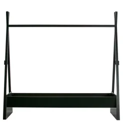 Kinder Wohnen 111x209x212 Zelt Kinderbett in Schwarz - Loytina