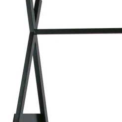 Kinder Wohnen 111x209x212 Zelt Kinderbett in Schwarz - Loytina