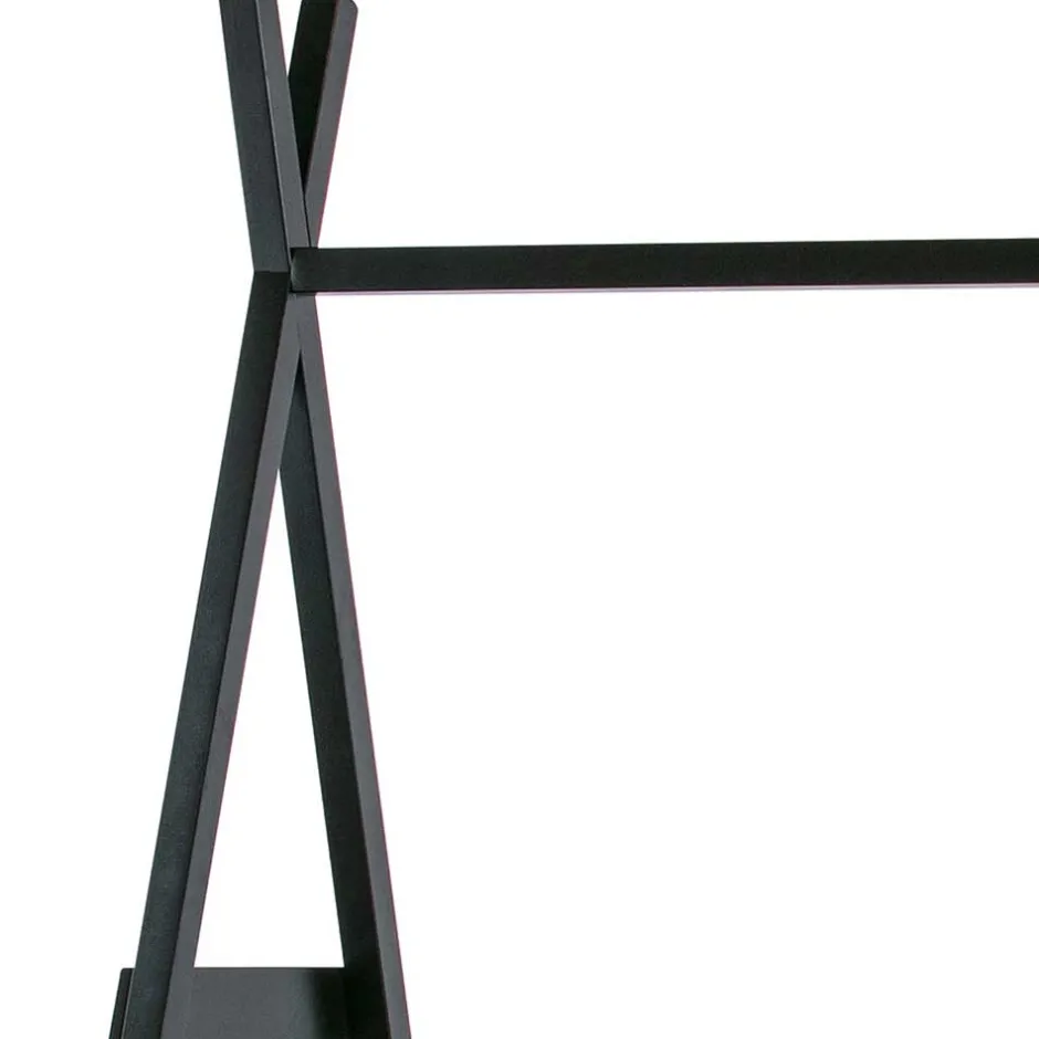 Kinder Wohnen 111x209x212 Zelt Kinderbett in Schwarz - Loytina