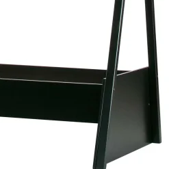 Kinder Wohnen 111x209x212 Zelt Kinderbett in Schwarz - Loytina