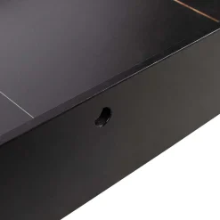 Kinder Wohnen 111x209x212 Zelt Kinderbett in Schwarz - Loytina