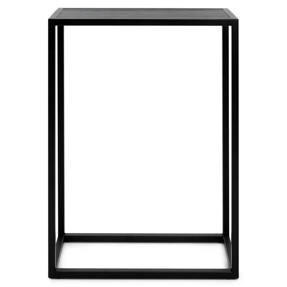 66x90x30cm Konsolentisch in Schwarz - Etienne^Wohnen New