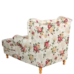 XXL Landhaus Sessel mit Rosen Muster - Gelvino^Wohnen Best