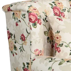 XXL Landhaus Sessel mit Rosen Muster - Gelvino^Wohnen Best