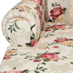 XXL Landhaus Sessel mit Rosen Muster - Gelvino^Wohnen Best