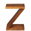 Z-Design Beistelltisch Hoslo aus Holz mit Klarlack^Wohnen Clearance