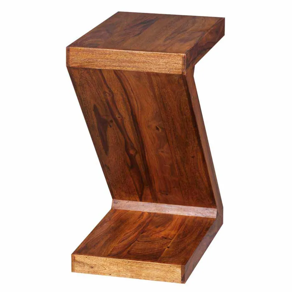 Z-Design Beistelltisch Hoslo aus Holz mit Klarlack^Wohnen Clearance