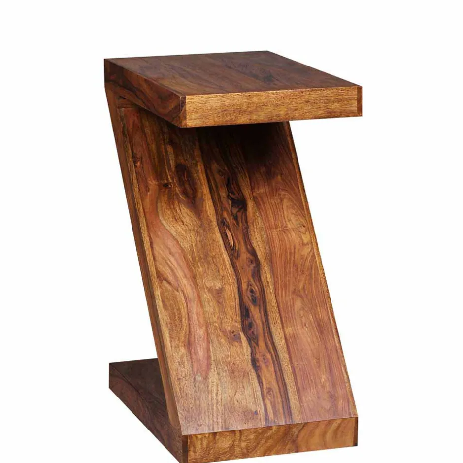 Z-Design Beistelltisch Hoslo aus Holz mit Klarlack^Wohnen Clearance