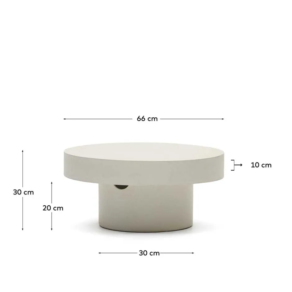 Zement Couchtisch für Drinnen und Draussen - Stonya^Wohnen Hot