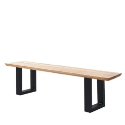 Zerreiche Esstischbank mit Schweizer Kante - Osla^Wohnen