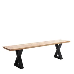 Wohnen Zerreiche Küchenbank mit Schweizer Kante - Liberatos