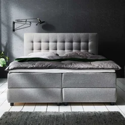 7-Zonen-TTF-Polsterbett mit Topper und Stauraum - Medan^Wohnen Discount