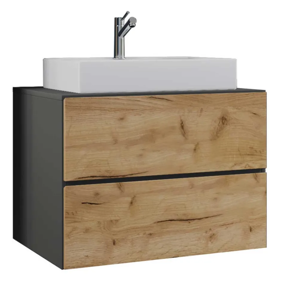 Zweifarbige Badmöbel Kombi hängend - Effect (vierteilig)^Wohnen Online