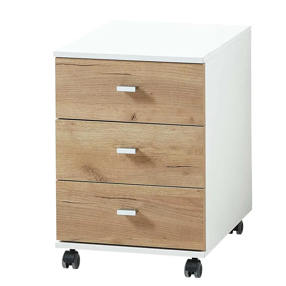 Zweifarbige Büromöbel Kombination - Situatica (fünfteilig)^Wohnen New