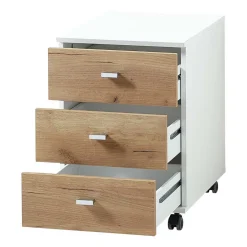 Zweifarbige Büromöbel Kombination - Situatica (fünfteilig)^Wohnen New