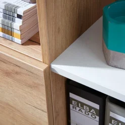 Zweifarbige Büromöbel Kombination - Situatica (fünfteilig)^Wohnen New