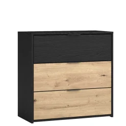 Zweifarbige Kommode in Holzoptik - Ortasta^Wohnen Outlet