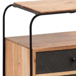 Zweifarbige Nachtkommode im Industrial Chic - Avalun^Wohnen New