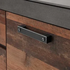 Wohnen Zweifarbige TV Wohnwand Kombi - Timuras (dreiteilig)