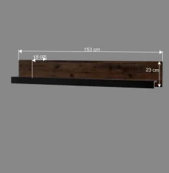 Wohnen Zweifarbige TV Wohnwand Kombi - Timuras (dreiteilig)