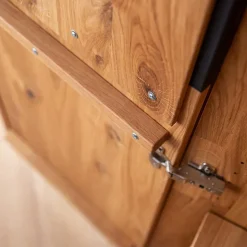 Zweifarbiger Kleiderschrank aus Eiche massiv - Agusto^Wohnen Hot