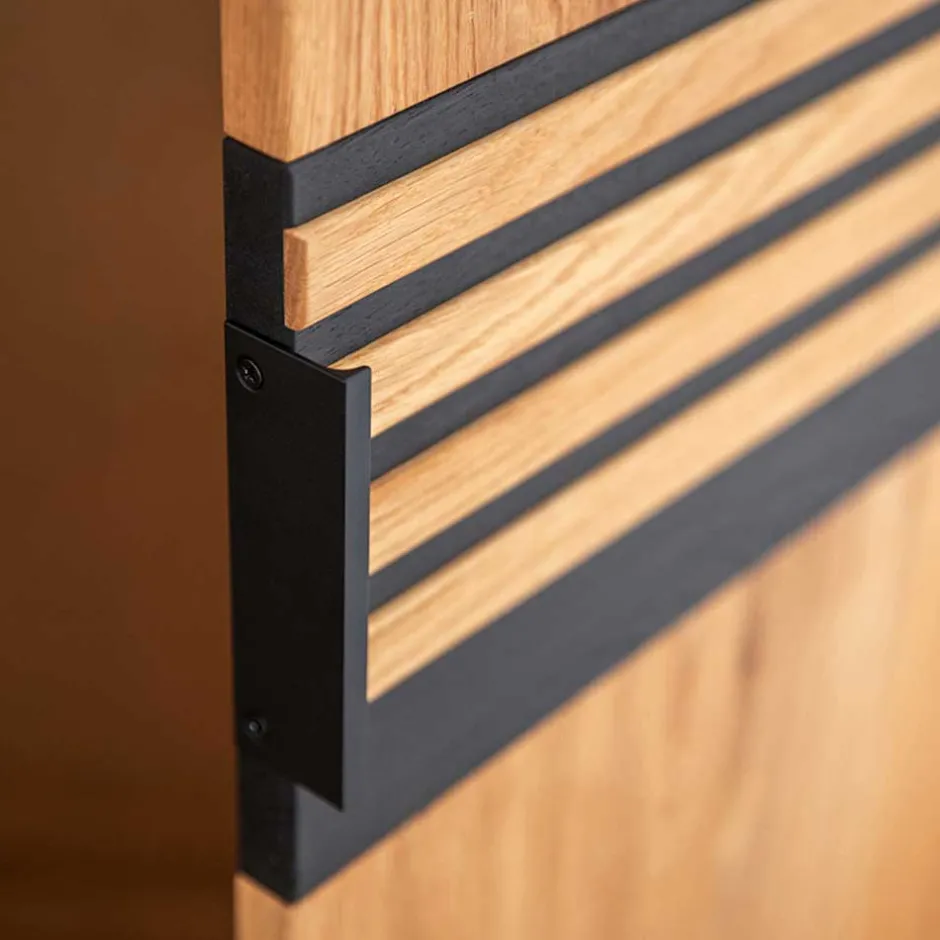 Zweifarbiger Kleiderschrank aus Eiche massiv - Agusto^Wohnen Hot