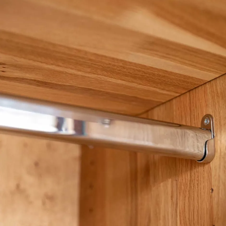 Zweifarbiger Kleiderschrank aus Eiche massiv - Agusto^Wohnen Hot