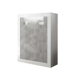 Zweifarbiges Highboard 110x144x43 - Niris^Wohnen Sale