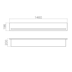 Zweifarbiges Landhausmöbel Set - Diatara I (vierteilig)^Wohnen