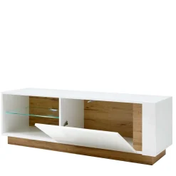 Wohnen Zweifarbiges TV Board mit Klappe - Myrda