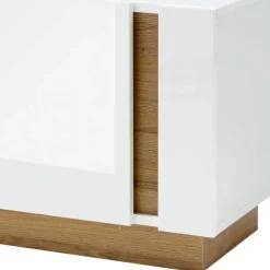 Wohnen Zweifarbiges TV Board mit Klappe - Myrda